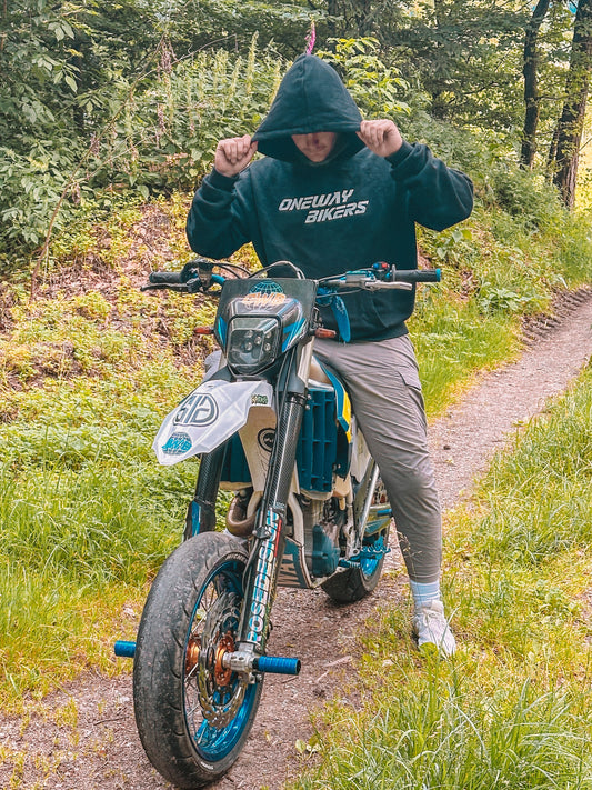 Oneway Bikers Oversized Hoodie